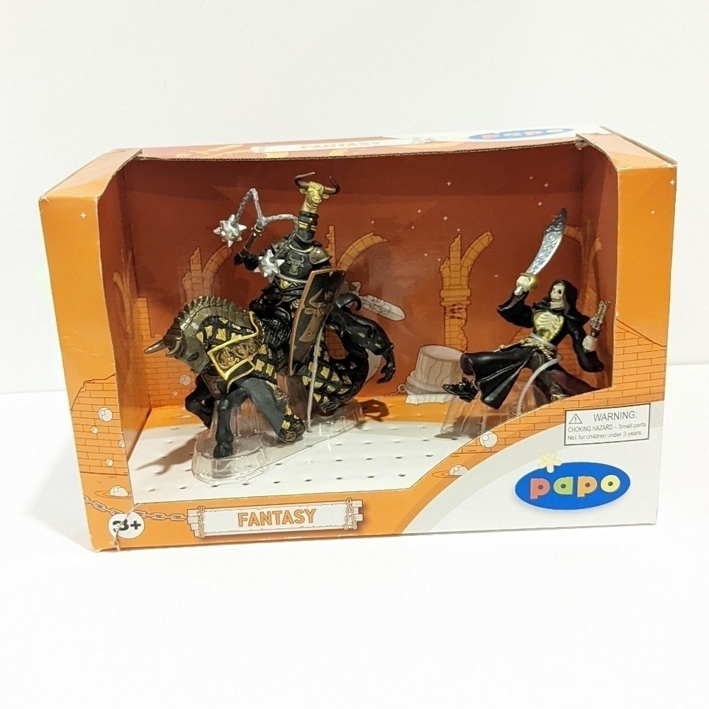 PAPO Master Bull Horse And Skeleton fantasy set 48948
